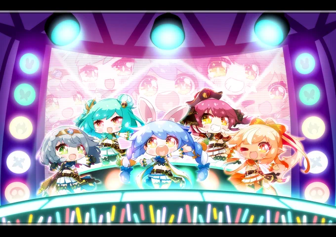 #デフォルメ絵を流してデフォルメ民を増やそう 
増えて増えて～!!!!✨✨✨ 