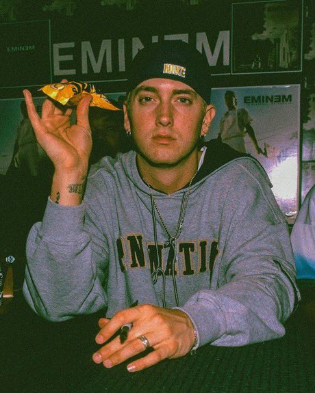 Happy birthday Rap God. 