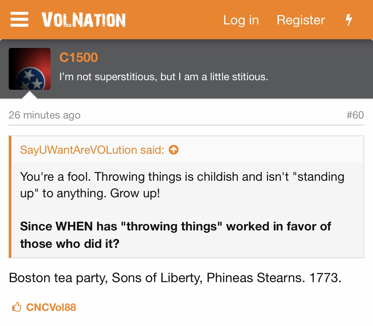 Message Board Geniuses on Twitter "Successful revolutions start by