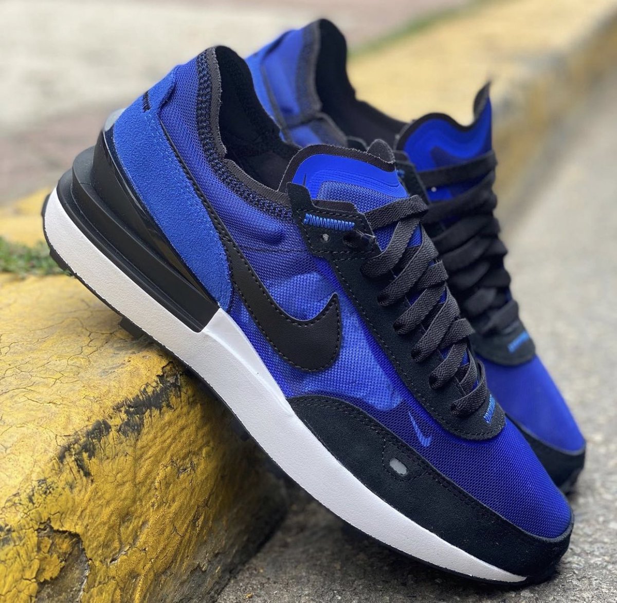 nike waffle one racer blue