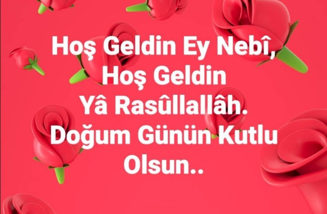 ES-SELAMÜ ALEYHKÜM.. SABAH-ÜL HAYR.. ALLAHÜMME SALLİ ALA SEYYİDİNA MUHAMMEDİN VE ALA ALİ SEYYİDİNA MUHAMMED
اللهم صل علي سيدنا محمد و علي آل سيدنا محمد

#HAYIRLIKANDİLLER 
#mevlidkandilimizmübarekolsun