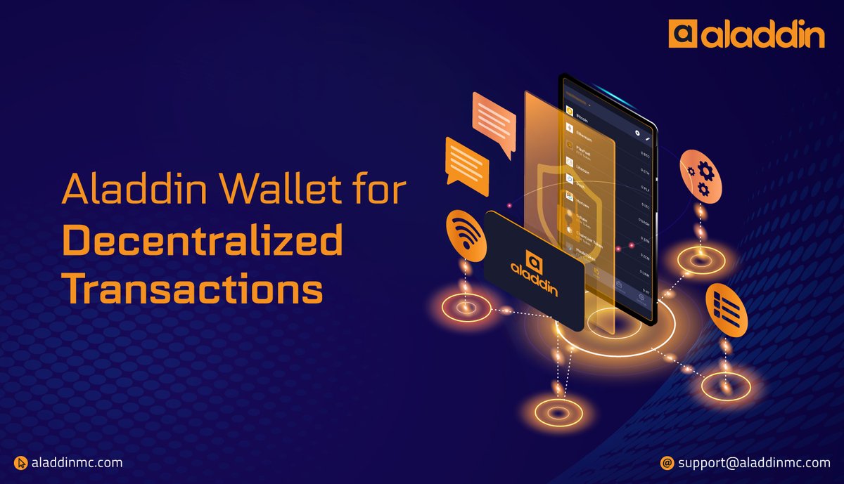 aladdin_wallet's tweet photo. #AladdinMC's products and services enable decentralized operations between users and business partners. 

#AladdinWallet can be developed with BIP-44 compatibility to allow multi-account creation while achieving a user-friendly interface for a quick and hassle-free #wallet setup https://t.co/pdcCApjbtH