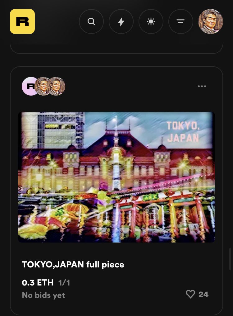 IkesJapan's tweet photo. Enjoy watching my NFT art. 
Please follow and retweet.
HOME PAGE
https://t.co/s2ROE0dTeA
OPEN SEA
https://t.co/Z5EYZv96yN
RARIBLE
https://t.co/flrWdiMtPL
Instagram
https://t.co/rkwOcTmZu0 https://t.co/VPiYYRDB43