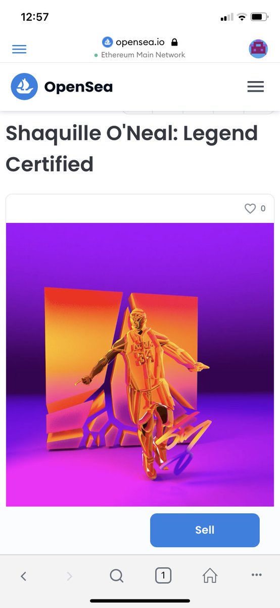 SafalAd11026899's tweet photo. Just bought this amazing #Shaq #NFT . I am a huge fan of @SHAQ so i just bought 1 if i had more money i would have bought at least 5 ! Check out this amazing piece of art by #justinmiller dropped by @EthernityChain ! Feeling happy 😃 https://t.co/0EJg8Ly72d