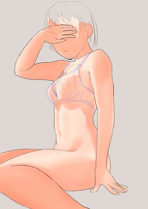 僕が描ける限界ギリギリの細い身体かもしれん 