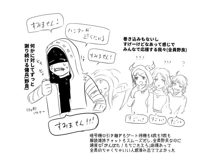 一戦だけ行った昼ラン。全員いい人そうでよかったのでケーキ買いに行きたい 