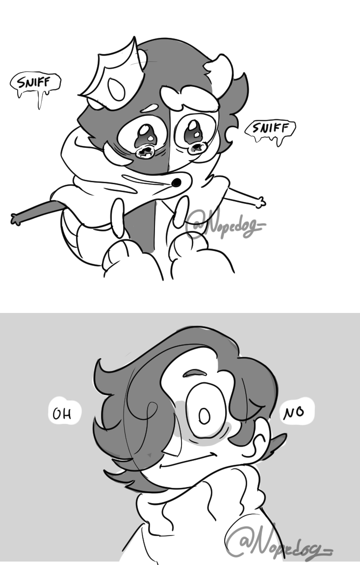 Nopedog_'s tweet photo. Problems
#littleguyau https://t.co/YaAES7yTPZ