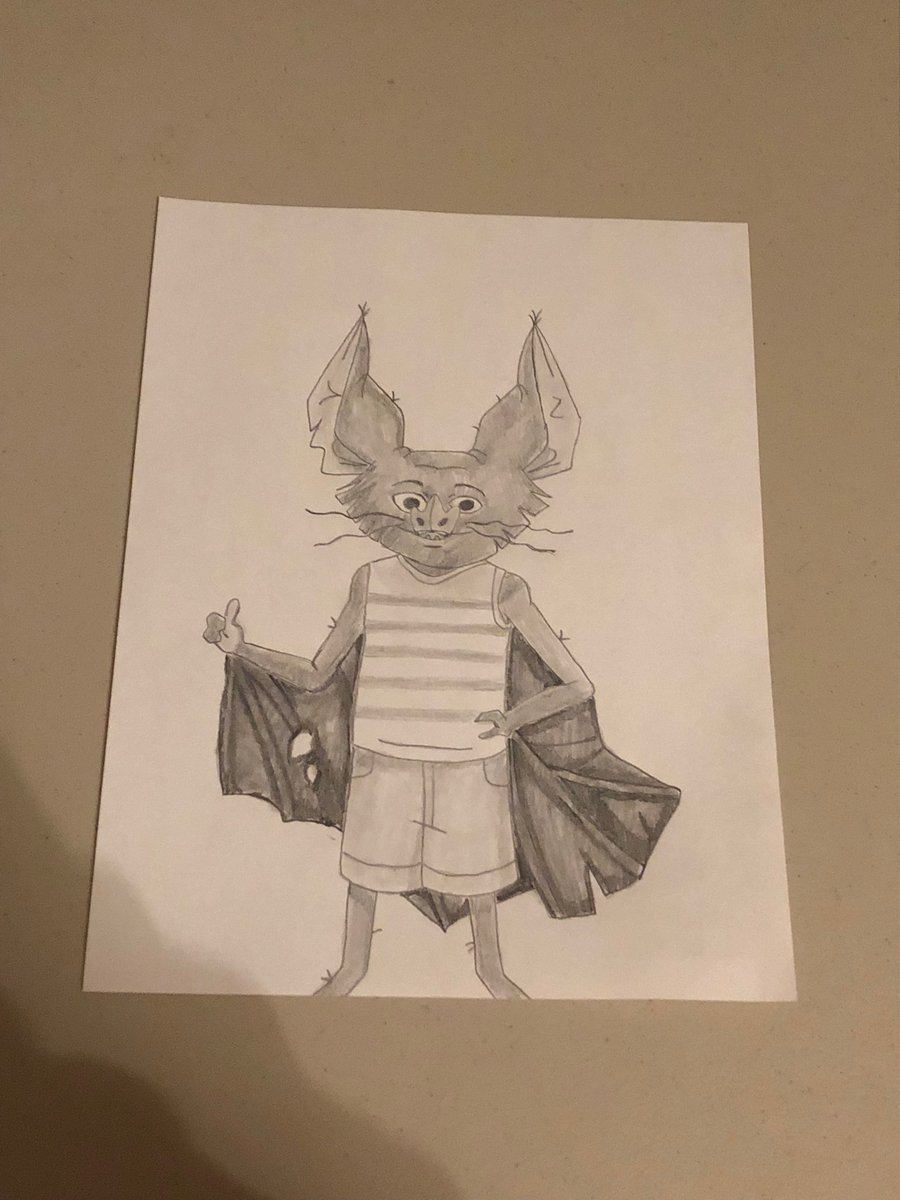 HannahGilley21's tweet photo. Donโt be batty!๐ฆ
#batdrawing #drawing
#dontbebatty #bat
#cutebatdrawing
#cute #cutedrawing https://t.co/bRPhSiPMTK