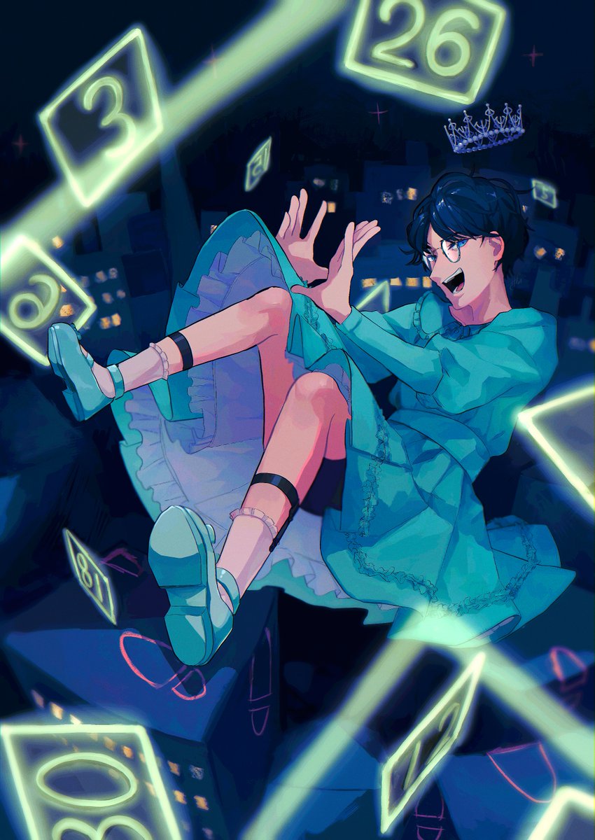 乙女チック天国 鯖井テトラポット 多忙のイラスト