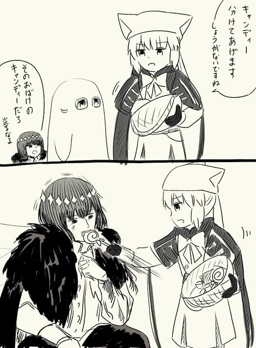 @toricha1 ありがとうございます!
猫耳帽子みたいなものが昔から好きでして(デ・ジ・キャラットのせい) 