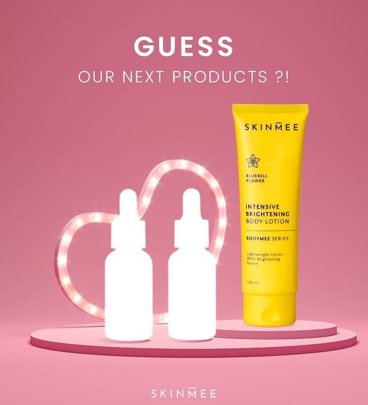 Annyeong Meeluv~🌜❤️

Hayo siapa disini yang sudah gak sabar dengan 2 produk terbaru @skinmeeofficial yang bakal rilis tanggal 25 Oktober nanti?

Ada yang bisa nebak kira-kira apa saja yaah produk barunya 🤭🤗, Yang bisa tebak akan MeeMin kasih Free loh 😍