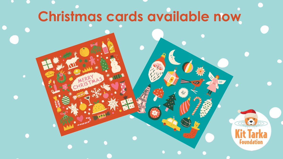 Kit Tarka Foundation (@kittarka) on Twitter photo We are delighted to introduce our 2021 Christmas cards, designed by one the wonderful Louise Lockhart aka <a href="/printedpeanut/">The Printed Peanut</a>. We just adore these gorgeous designs she has very kindly created for KTF.
Send some festive cheer and help save babies' lives!
kittarkafoundation.org/shop We are delighted to introduce our 2021 Christmas cards, designed by one the wonderful Louise Lockhart aka <a href="/printedpeanut/">The Printed Peanut</a>. We just adore these gorgeous designs she has very kindly created for KTF.
Send some festive cheer and help save babies' lives!
kittarkafoundation.org/shop