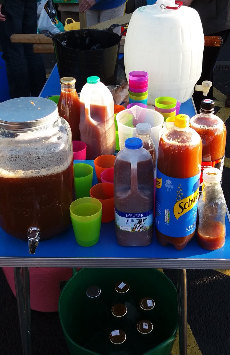 We meet today at 4 o'clock outside Hexham Priory School for the Free Apple Bash. Bring clean bottles and (optionally) your apples.