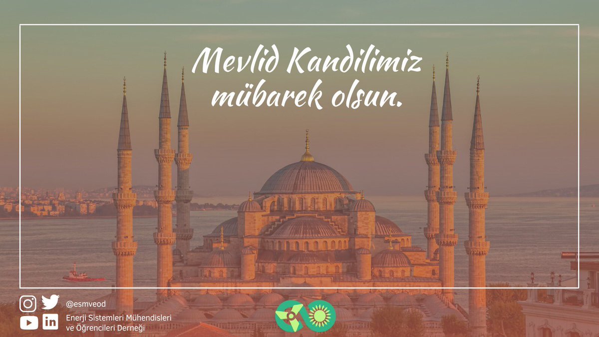esmveod's tweet photo. Mevlid Kandilimiz Mübarek Olsun! https://t.co/i9GODzHGe9