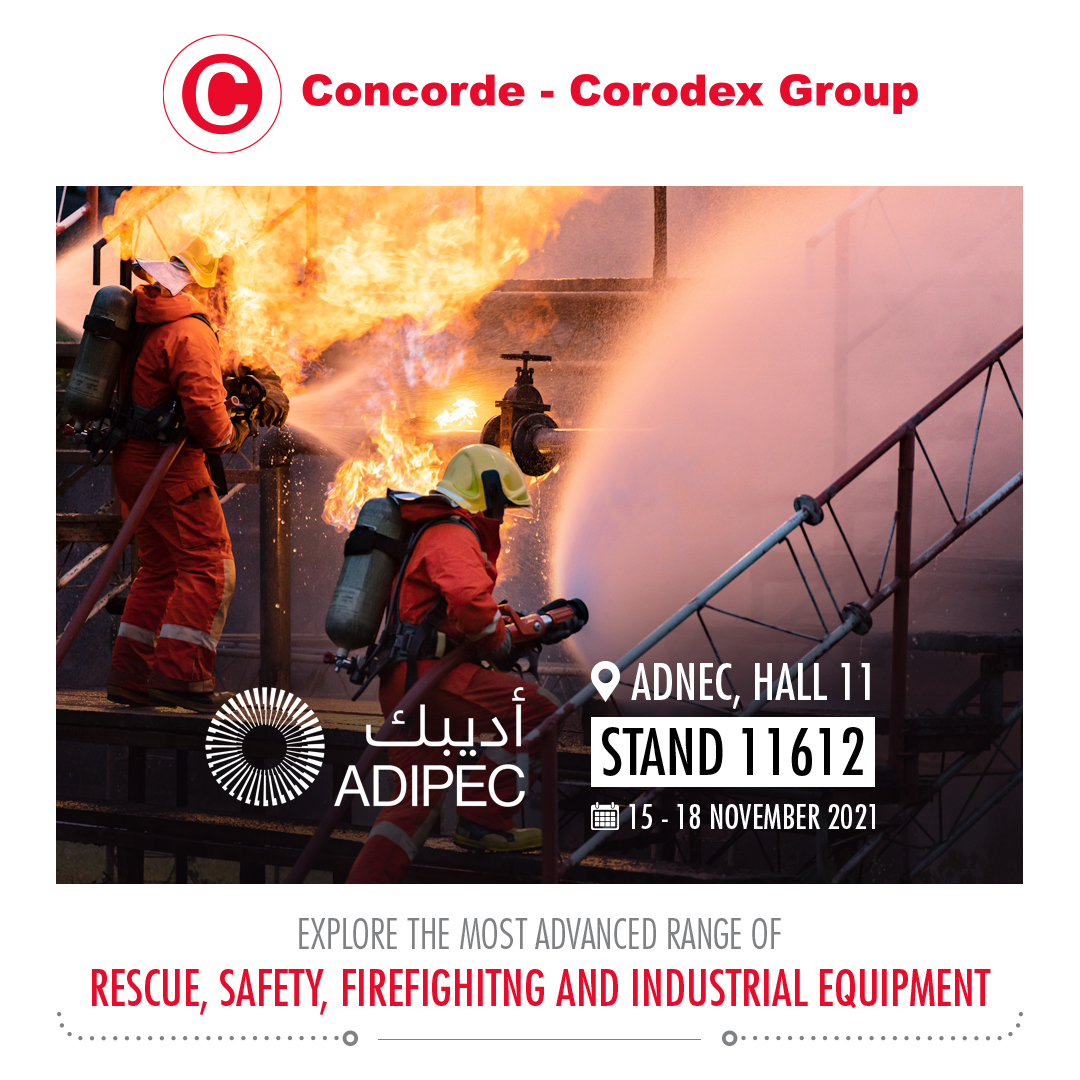Visit us at #ADIPEC from 15 – 18 November 2021 in-person, safely and securely, to engage with our team and learn more about the most advanced range of rescue, safety, firefighting and industrial equipment!

#Oil #Gas #Offshore #Marine #Safety #Rescue #Firefighting #FireDetection