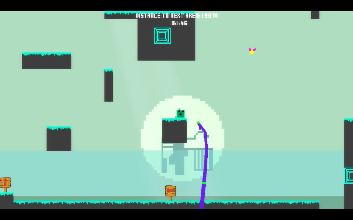 The Slimefrog Safety Update is out!

This is one of the new layers of safety added to the first 2 areas of Slimefrog

Hopefully, this allows people to be more daring with difficult unknown obstacles without worrying about falling too far.

#GameMakerStudio2 #indiedev #indiegame