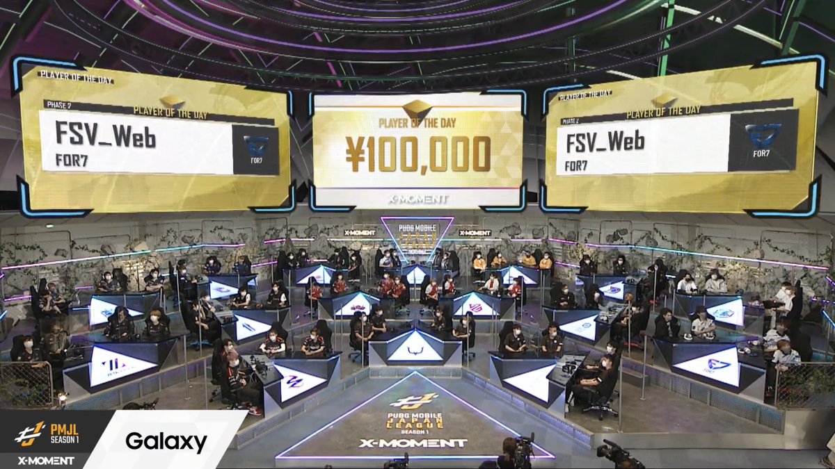 urupipipi's tweet photo. PMJL PHASE2 DAY19 📣✨

PLAYER OF THE DAY 🏆✨

Web選手🍥✨

おめでとうございます🥳✨

#PMJL #FOR7 #FSVWIN #WebWIN https://t.co/K7smWLzRDu