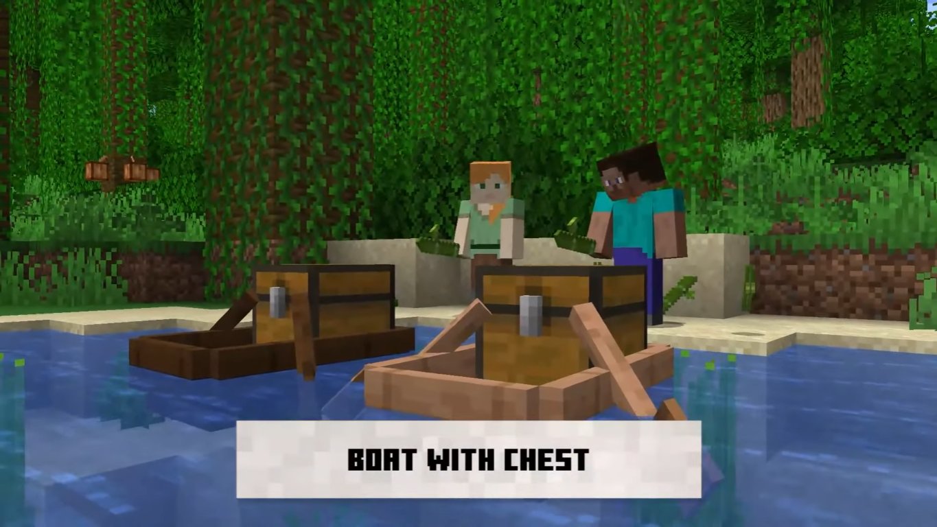 砂利馬 チェスト付きボート Boat With Chest ついに実装されましたね 地上での移動はずいぶん前からチェスト付きトロッコやロバなどで大量のアイテムを運べていましたが 海上の方はなかなか厳しいものがありました その悩みもバージョン 1 19 砂利馬 チェスト付きボート Boat With Chest ついに実装されましたね 地上での移動はずいぶん前からチェスト付きトロッコやロバなどで大量のアイテムを運べていましたが 海上の方はなかなか厳しいものがありました その悩みもバージョン 1 19