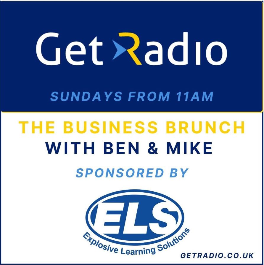 The Business Brunch with Ben &amp; Mike
Join us at 11am today on 
<a href="/GetRadioUK/">Get Radio</a>

Our guests this week are
John F Kennedy of Flexible Funding <a href="/FF_Finclusivity/">Flexible Funding & Finance FINCLUSIVITY</a>
Mariana Morris of @FrutoStudio
&amp; Jon Ellard of <a href="/EllardOutloud/">Jon Ellard</a>

Tune in DAB or getradio.co.uk