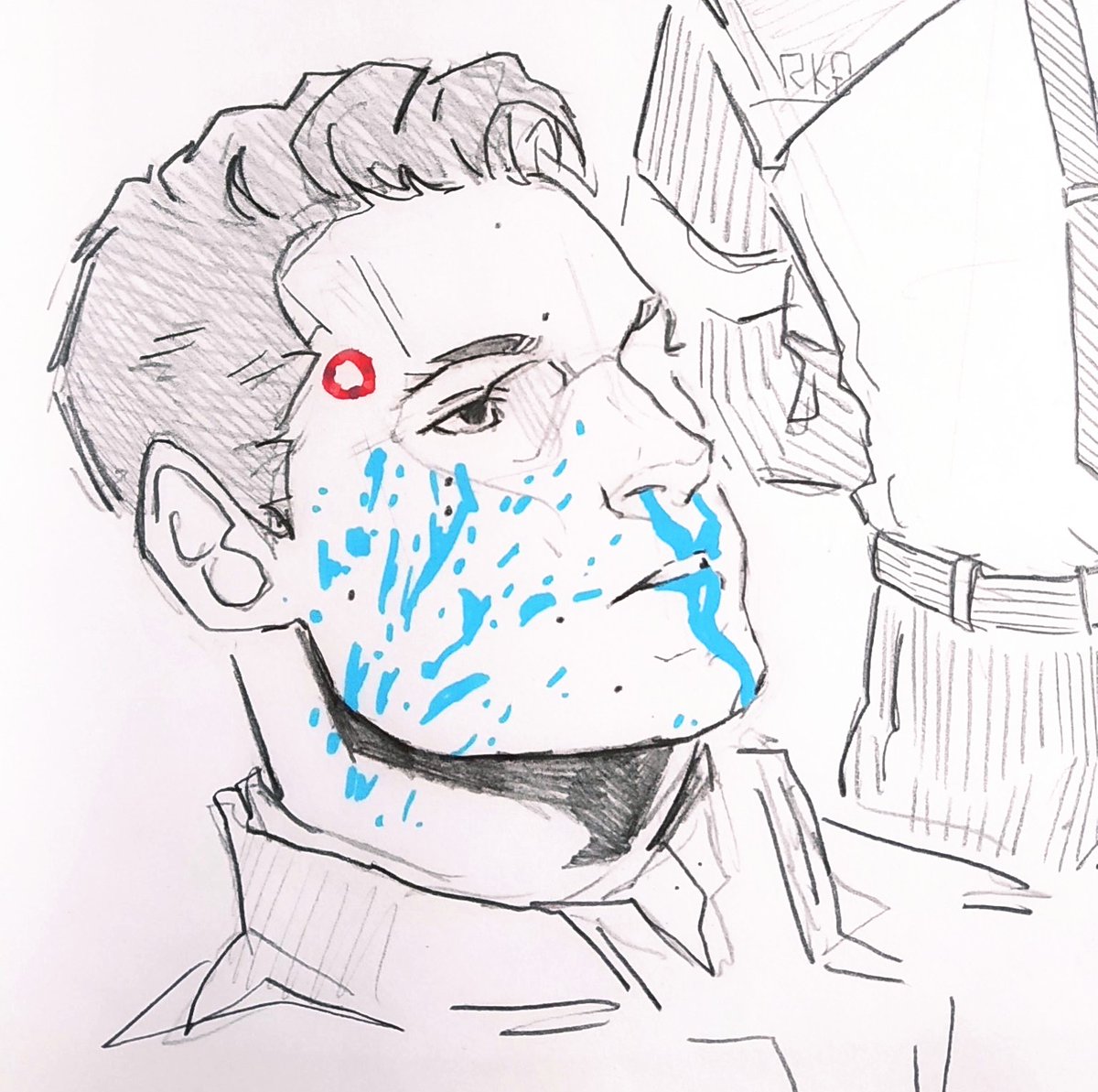 StaticWool's tweet image. Connor 🐶
#DetroitBecomeHuman #connor #rk800