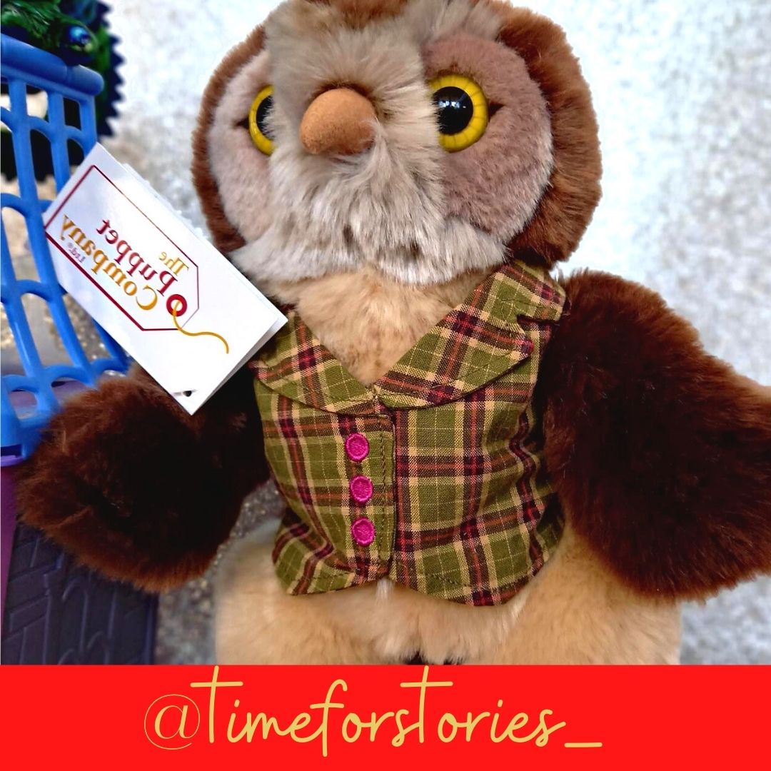 timeforstories_'s tweet photo. Just 2 WEEKS to go until Halloween! Our dressed owl is a perfect puppet to tell Spooky and Non-Spooky stories with this October!

https://t.co/a1XlZOuxJP

 #halloween  #halloweencountdown  #halloweenpuppet  #halloweenstory  #spooky  #owl https://t.co/7yfJGSFulU