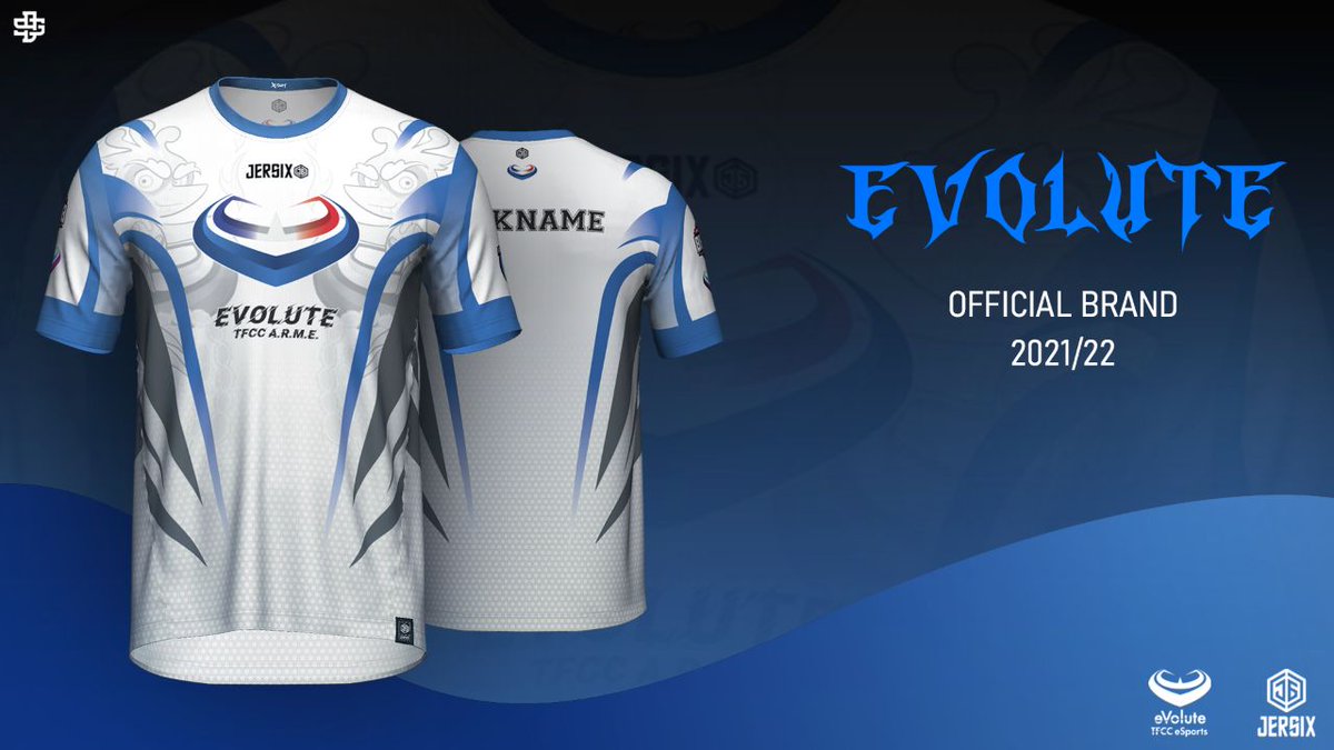 New advertising graphics created by our graphic designer <a href="/DenisDesign4/">Denis4D</a>, for the French team eVolute <a href="/tfccarme/">eVolute TFCC A.R.M.E.</a>🇨🇵
The Jersix podptti are available on the site, give yourself the kit especially for you🎽 <a href="/jersix_sport/">Jersix</a> 

jersix.com/team-store/tfc…