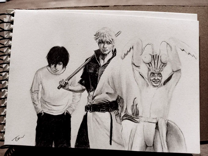 まぁ、この3人が力を合わせたらなんとかなるでしょう。#日本沈没#pencilart 