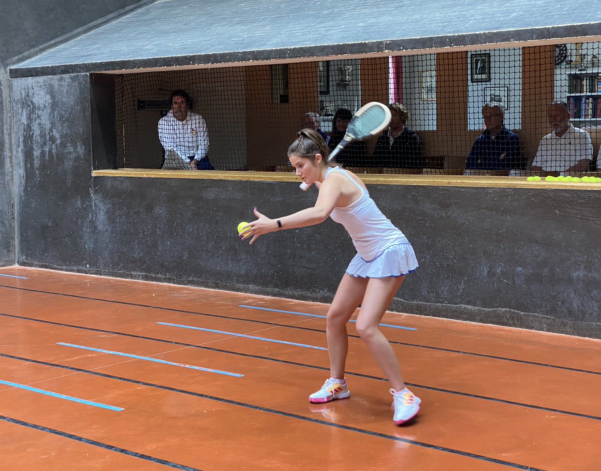 The less intrepid Morrellists are at home today entertaining <a href="/seacourt_tennis/">Seacourt Tennis Club</a> in the Brodie Cup. #RealTennis