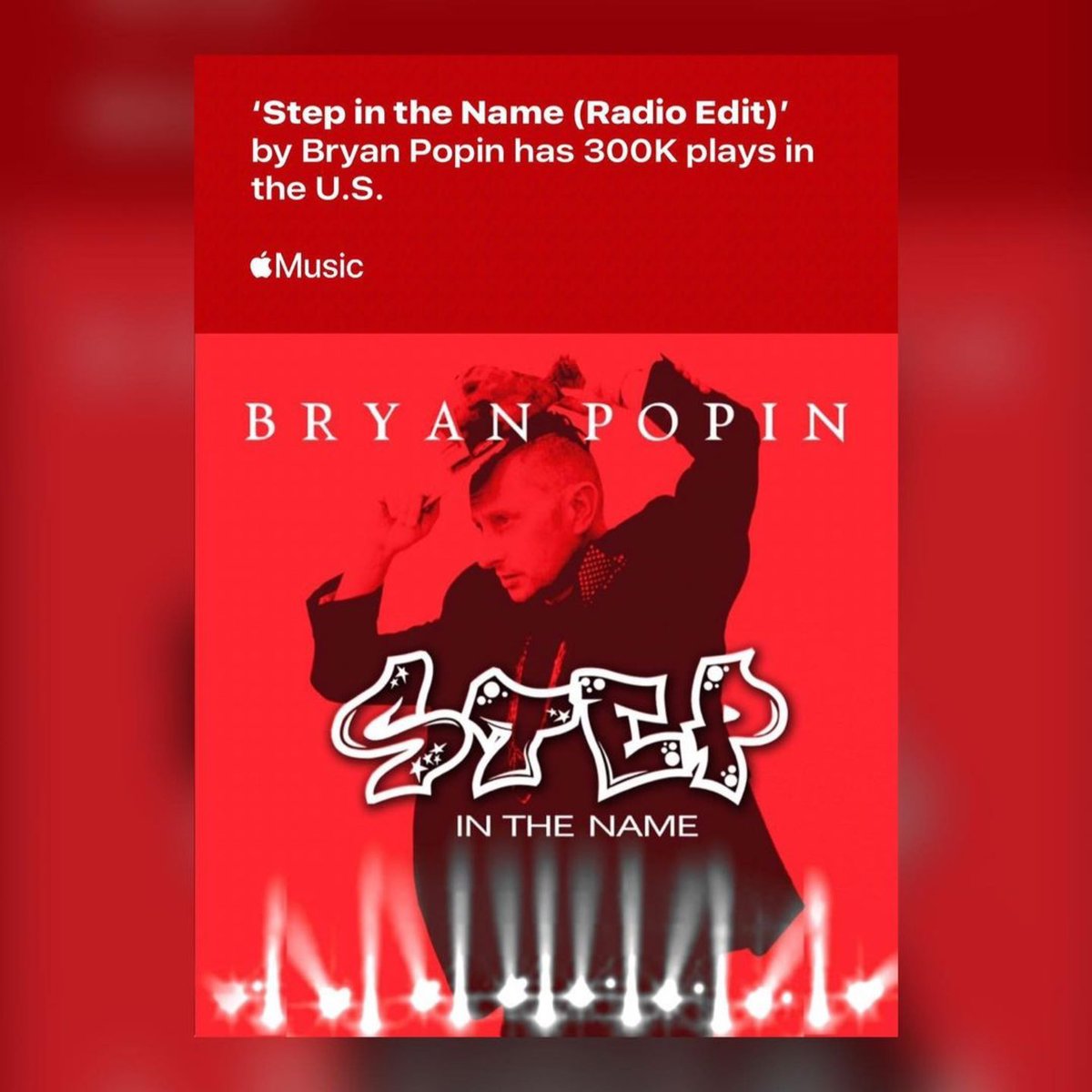 BryanPopin's tweet image. ・・・
🚨WoW‼️ #Milestone Thnx @applemusic #IGOTOUT over 1 MILLION plays in the US. #STEPINTHENAME over 300k plays in the US. #BEAUTIFULSAVIOR over 100k plays in the US. #ALLBACK over 100k plays in the US. #SUCHATIMEASTHIS over 100k plays in the US. #ICANMAKEIT over 100k plays.