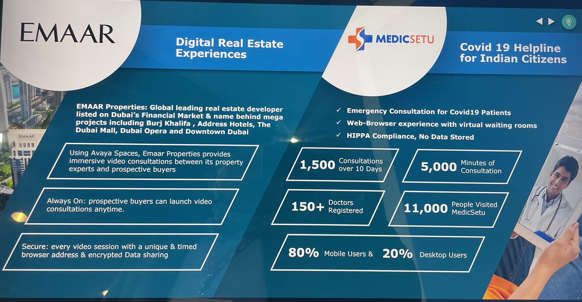 Zeus Kerravala (@zkerravala) on Twitter photo lots of great examples of “composable” experiences on display at <a href="/Avaya/">Avaya</a> booth at @GITEXTechWeek
including <a href="/emaardubai/">Emaar Dubai</a> and <a href="/medicsetu/">MEDICSETU</a>
@Avaya_MEA #ExperiencesThatMatter <a href="/gghanem/">Giselle Bou Ghanem</a> #cloud #CPaaS #CCaaS lots of great examples of “composable” experiences on display at <a href="/Avaya/">Avaya</a> booth at @GITEXTechWeek
including <a href="/emaardubai/">Emaar Dubai</a> and <a href="/medicsetu/">MEDICSETU</a>
@Avaya_MEA #ExperiencesThatMatter <a href="/gghanem/">Giselle Bou Ghanem</a> #cloud #CPaaS #CCaaS