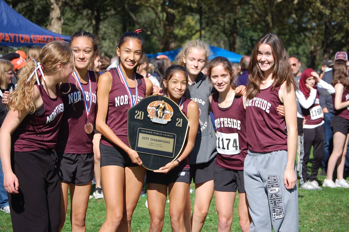 Congrats Chicago Public League  Champs! Led by returning City champion Elia Ton-That in a course & meet record 17:08, NCP girls ran focused & tough! Go, NCP women! @northsidecphs @ncp_sports @CPSuccessCHI @ILXCTF