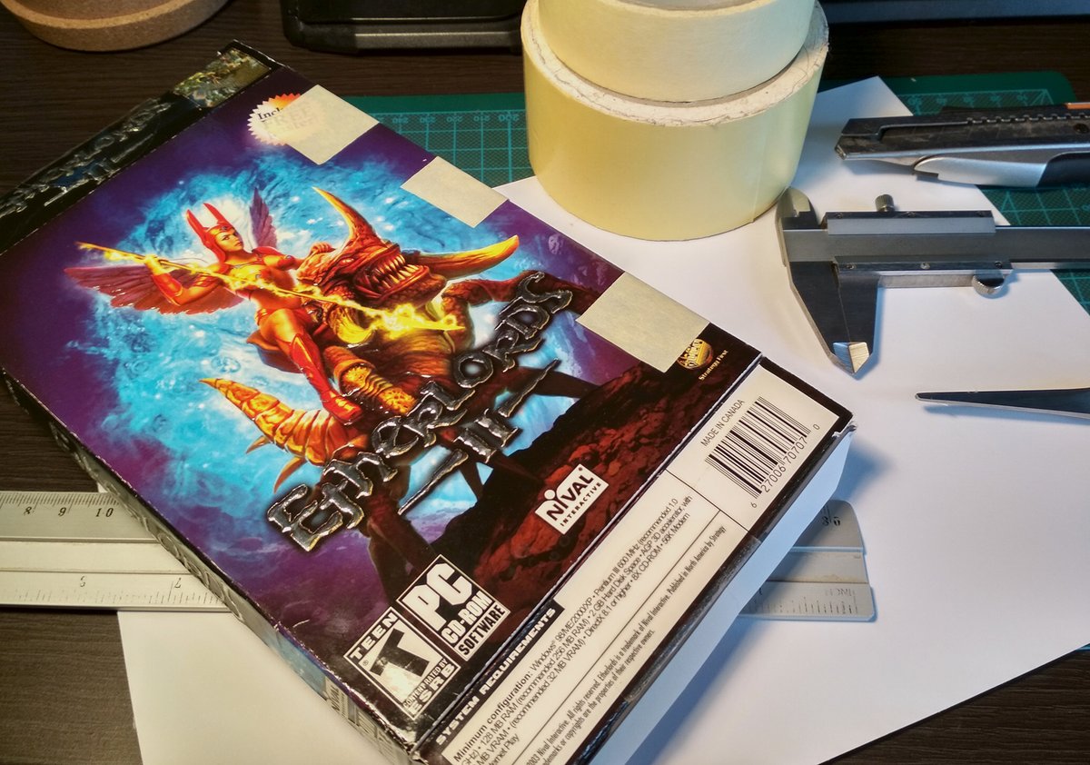 MakintoshGamer's tweet image. Przyjemnie pracowita niedziela gdzie przy ciepłej herbatce ☕️, oraz #soundtrack-u z #DeathStranding, naprawiam sobie #MiddleBox od dość niedocenionej gry jaką był #EtherlordsII 👍. A Wy? Jak spędzacie tę niedzielę 🤔?

#FCKDRM #PC #used #retro #physicalcopy #fixing