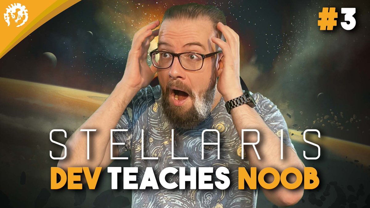 Monday at 1600 CEST, join Live Content Producer cKnoor and Content Designer Iggy for "Stellaris: How does it work?", our new series showing off how to get a good start playing Stellaris.

Watch it here: twitch.tv/paradoxinterac…

Last Week's Episode: youtu.be/TS2xjBz7ldo