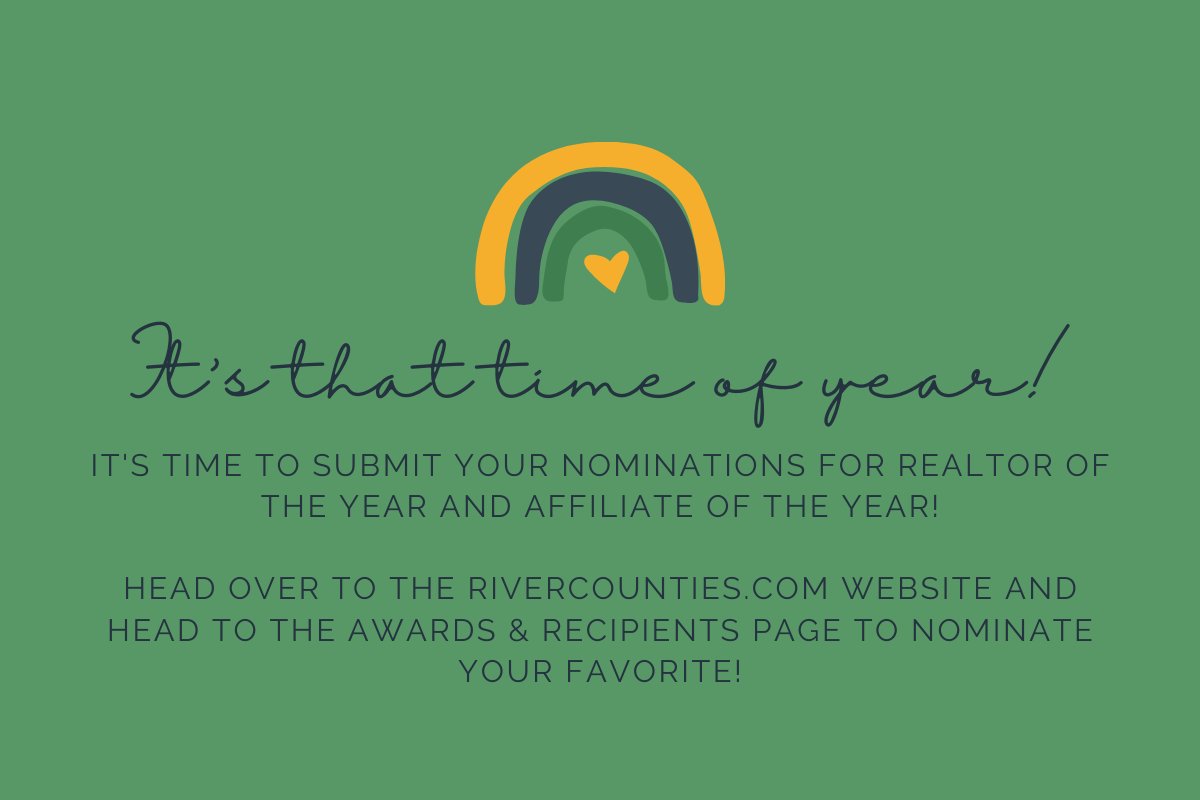 River Counties Association of REALTORS® tweet media