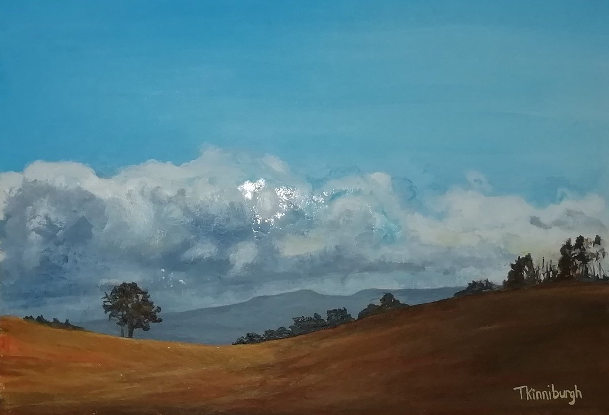 tkinniburghart's tweet photo. ‘View from the top’ found its forever home this weekend 😃 #soldpainting #landscapepainting #perthshire #twitterart #ArtistOnTwitter https://t.co/BErt8zD1bS