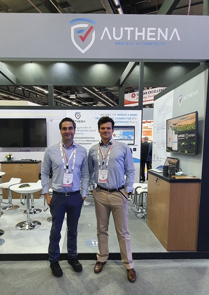AuthenaAG's tweet photo. It’s show time at @GITEXTechWeek  #protectauthenticity # https://t.co/Eznnji6u4E