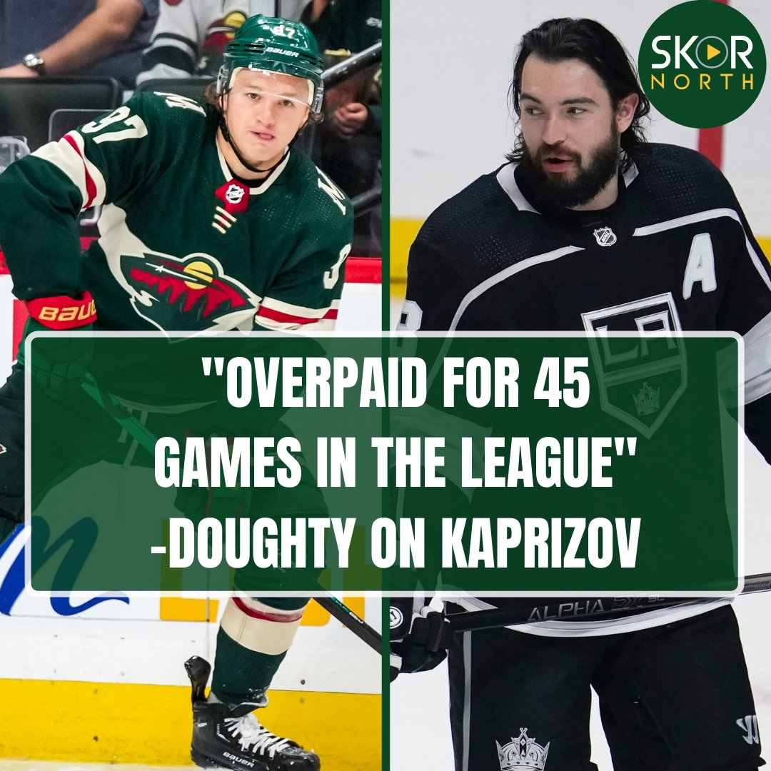 Drew Doughty calls Kirill Kaprizov 'overpaid.' - HockeyFeed