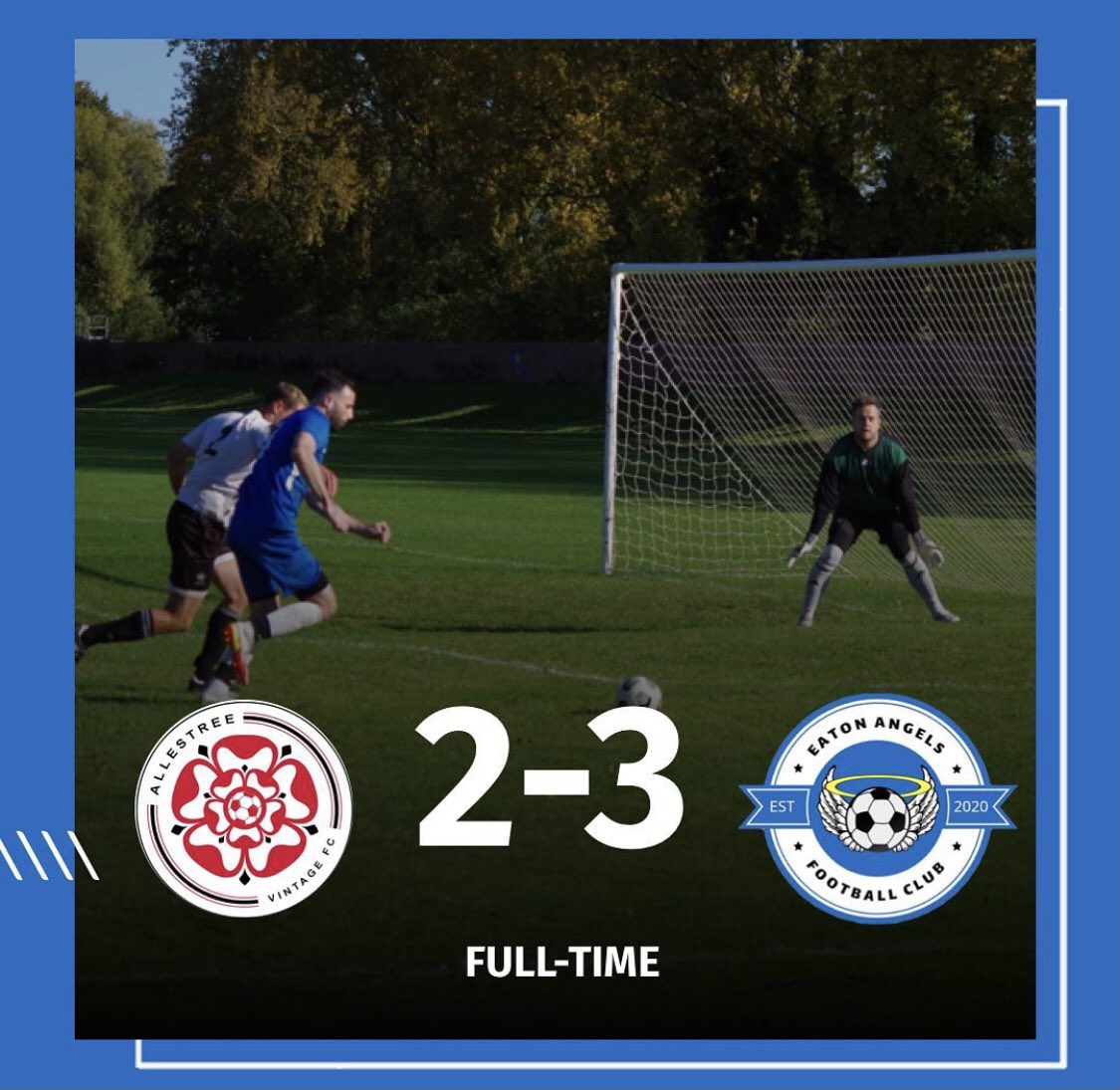 No social feed this morning and we can only apologise. We did play though. 3-2. Get in. #UpTheAngels #bleedblue