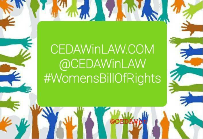 Hawkins2Mac's tweet image. NOT TO BE MISSED 
 *LIVESTREAM*
Checkout CEDAWinLAW
YouTube Channel
📍2pm-4pm
📍19th October
Panel of 7 Lawyers &amp;amp; Experts:  Call for a #WomensBillofRights and discuss how everyone will benefit from #SubstantiveTransformativeEquality ♀️