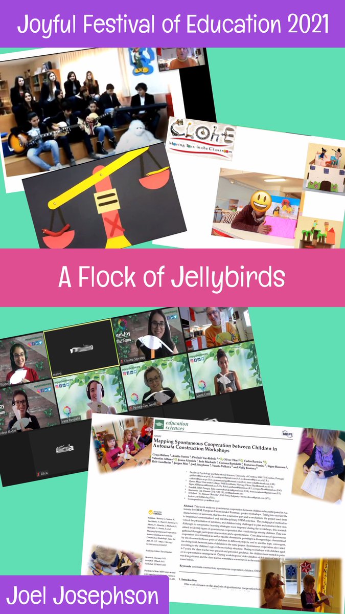 EmJoyEducation's tweet photo. Thank you @acerview54 for showing us the highlights of all your important #educational projects and how to make jellybirds! Perfect way to close our 3rd Joyful Festival of #Education! 

#emjoy2021 #educhat #edutwitter #teachertwitter #teaching #school #children #classroom #emjoy https://t.co/xHF17B6hLK