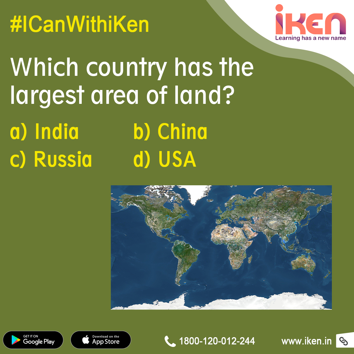 ikenedu's tweet image. Sunday-Funday-Quizday 📝

Drop in your guesses below 🌎🤔
#ICanWithiKen #SundayQuiz #FunLearningWithiKen