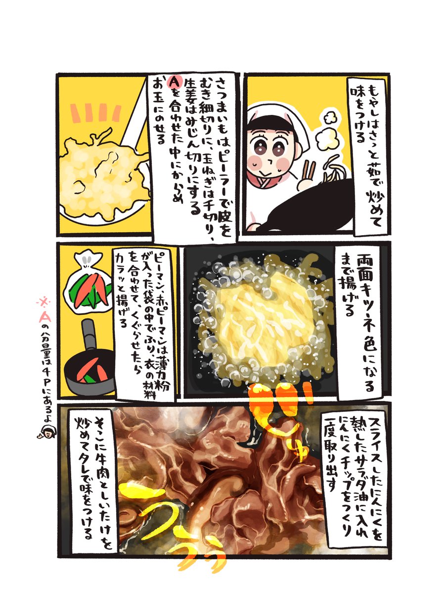 いらっしゃいませ～♪

今晩の日替わりは、#鹿児島 の「日本一の鹿児島黒牛彩り丼」だよ。

郷土料理のさつまいものかき揚げ「ガネ」、牛肉、ピーマン天を豪快に盛ったパワフル丼。

いっぱい食べて元気いっぱい!

#どんぶり食堂
#農家の皆さんありがとう 