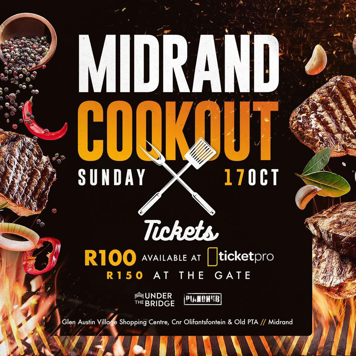 Ticket Will Be Available At The Door🤩💎#MidrandCookout