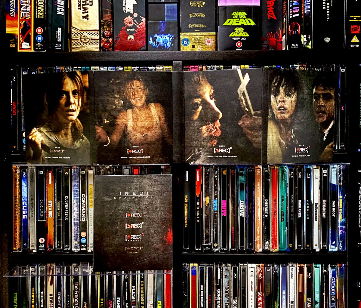 PBRstreetgang73's tweet photo. And that’s the #Rec series finished off #Rec2 #Rec3Genesis and #Rec4Apocalypse #31DaysOfHorror #080 - #082 https://t.co/jJlY1ytbId