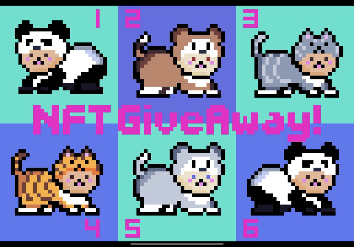 CryptoBaby_Club's tweet photo. NFT GiveAway🎁

Five lucky winners will receive an Animal Baby!  
1) Follow @CryptoBaby_Club
2) Let me know the number you want in the DM.
3) Quote RT

That's all! 

Deadline is October 25 (JST)!

I hope you apply a lot!
#Giveaway #OpenSeaNTF #Giveaways #NFTartists https://t.co/fzUKsGlYhA