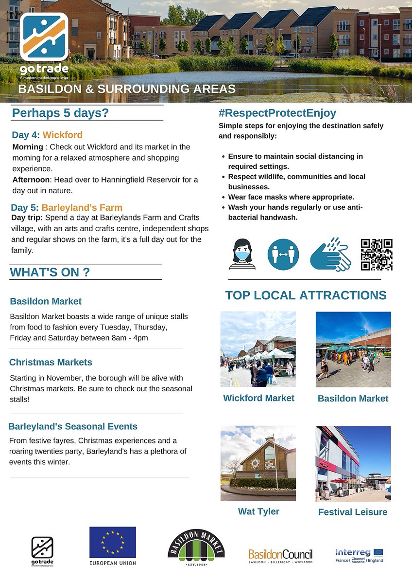 GoTrade_Markets's tweet photo. October half term is fast approaching in the UK - check out our Basildon itinerary for inspiration on your next short break to Basildon & the surrounding areas.
@basildonborough @BasildonMarket Β
#BasildonMarket #GoTrade #VisitBasildon https://t.co/wc2NqgktMw