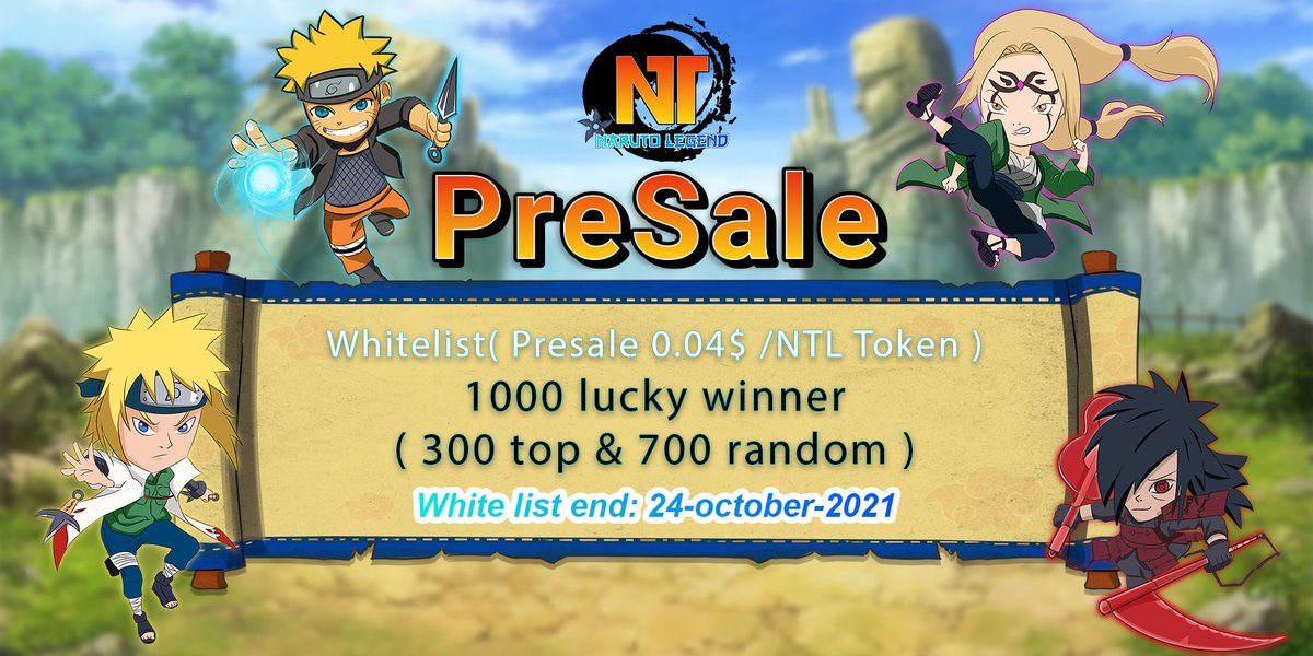 CryptoNarutoLG's tweet photo. We will move the whitelist end date to 24 - october - 2021
Join the Whitelist :  https://t.co/3rqIASwKdD
Link Airdrop : https://t.co/NqlN1wovOZ
Follow us on:
- Web : https://t.co/lLRBE6REaA
- Chat : https://t.co/OZIsqgddSc
- Channel: https://t.co/ibX4hrCtIp https://t.co/r0rBTk6wXy