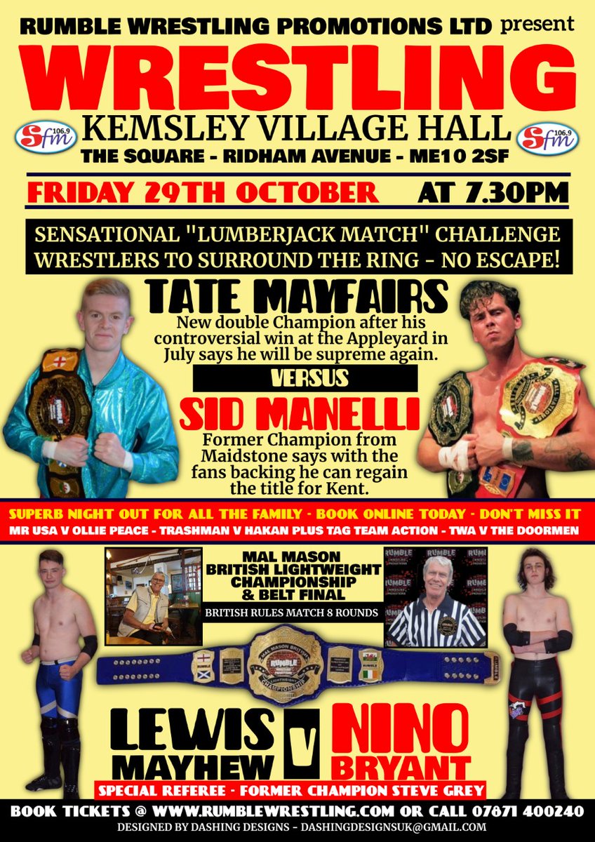 Rumble Wrestling Promotions tweet media