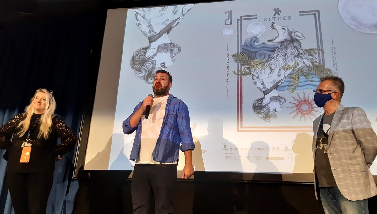 JorgeRTadeo's tweet photo. The Found Footage Phenomenom presentada por Sarah Appleton y Phillip Escott para cerrar Tramuntana #Sitges2021 https://t.co/jAsoRfWFQM