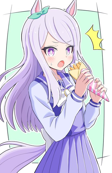 減量中でもクレープを食べたいマックイーン
#ウマ娘 #メジロマックイーン 